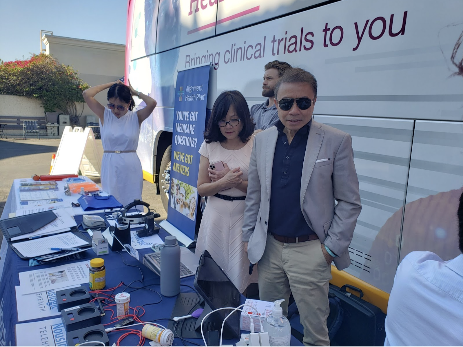 Mr. Nhu Huy Hoang and Dr. Nhu Thi Thuc Trinh